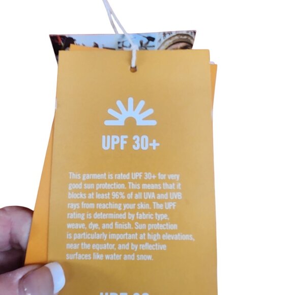 Exofficio Men's Dry Lite Orange Casual Button Down Shirt - Picture 5 of 6